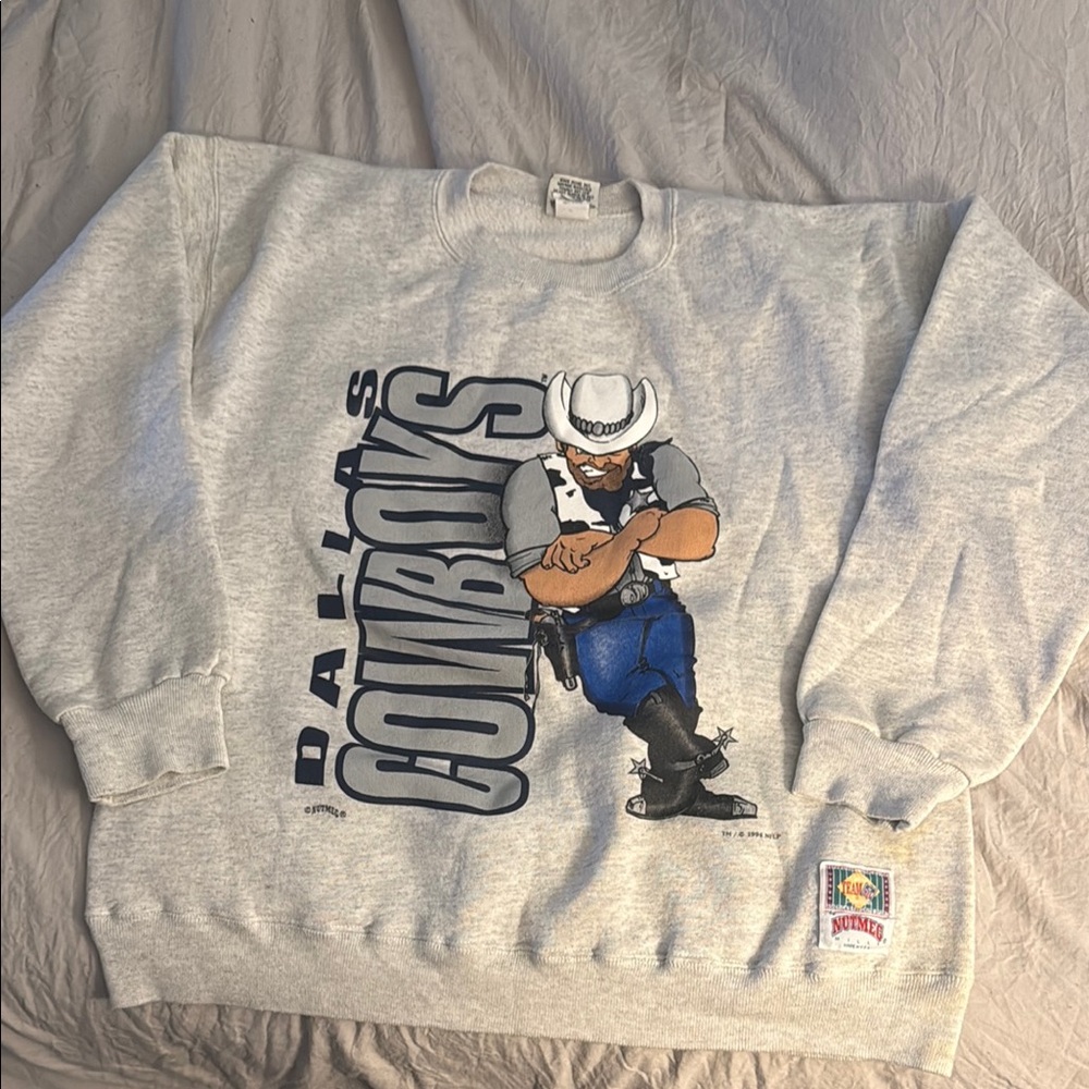 Dallas Cowboys Gray Sweater